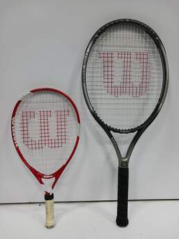 Bundle of Wilson Tennis Rackets alternative image