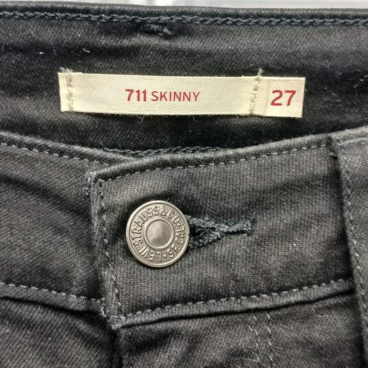 Levi's 711 Skinny Jeans Size 4 Women's image number 3