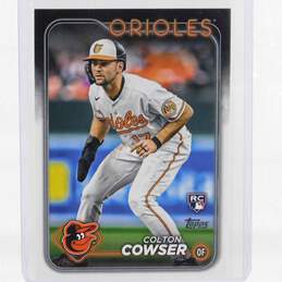 2024 Colton Cowser Topps Rookie Series 1 Baltimore Orioles