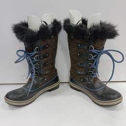 Sorel Women's Tofino Black/Brown Winter Boots NL2034-248 Size 7.5 alternative image