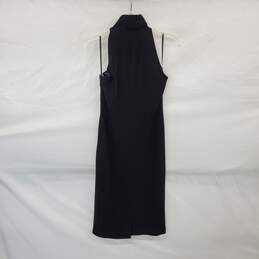 LAUREN Ralph Lauren Black Sleeveless Midi Lined Halter Dress WM Size 6 NWT alternative image