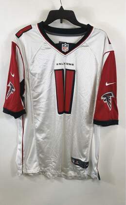 Nike NFL Falcons Jones #11 White Jersey - Size Large