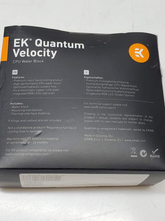 EK Quantum Velocity CPU Water Block for Modern AMD Processors image number 7
