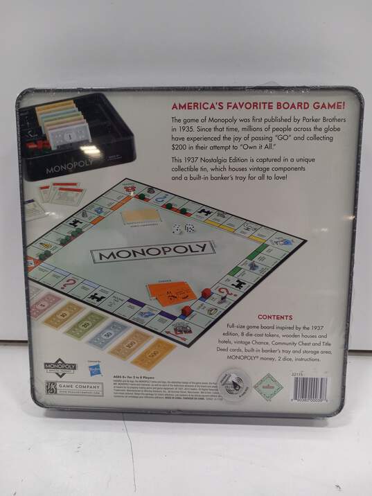 Monopoly Nostalgia Edition in Metal Box image number 2