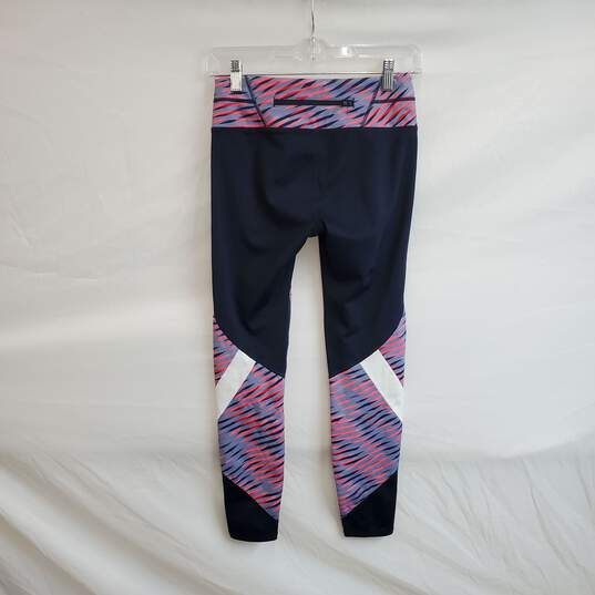 Buy the Athleta Navy Blue & Pink Leggings WM Size XS