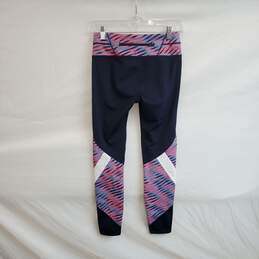 Athleta Navy Blue & Pink Leggings WM Size XS alternative image