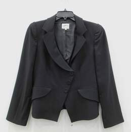 Authentic Armani Collezioni Womens Size 8 Black Blazer W/COA alternative image