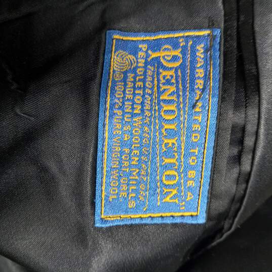 Vintage Pendleton Men's Gray Wool Overcoat Size L/XL image number 4