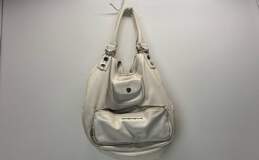 Marc By Marc Jacobs Leather Shoulder Pocket Tote White