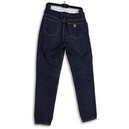Womens Blue Denim Medium Wash 5 Pocket Design Skinny Leg Jeans Size 32 alternative image