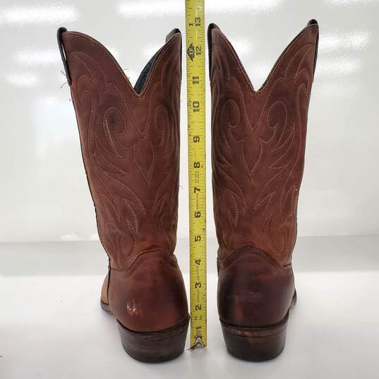 Code West Brown Leather Western Boots Men's Size 9 / Women's 11 image number 6
