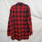 VTG Pendleton MN's Red & Black Plaid Flannel Shirt Size XL -LONG image number 2