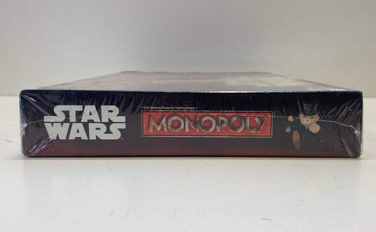 Star Wars Monopoly Factory Sealed Parker Bros Hasbro Disney Sealed NIB image number 6