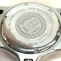 Designer ESQ E5066 Silver-Tone Chain Strap Round Dial Analog Wristwatch image number 4