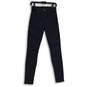Womens Blue Denim Dark Wash 5-Pocket Design Skinny Leg Jeans Size 26 image number 1