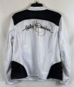 Harley Davidson White Mesh Jacket - Size X Large alternative image