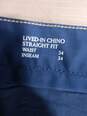 Men’s Banana Republic Lived-In Chino Straight Fit Pants Sz 34 NWT image number 3