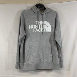 Women's Grey Heather The North Face Hoodie, Sz. L