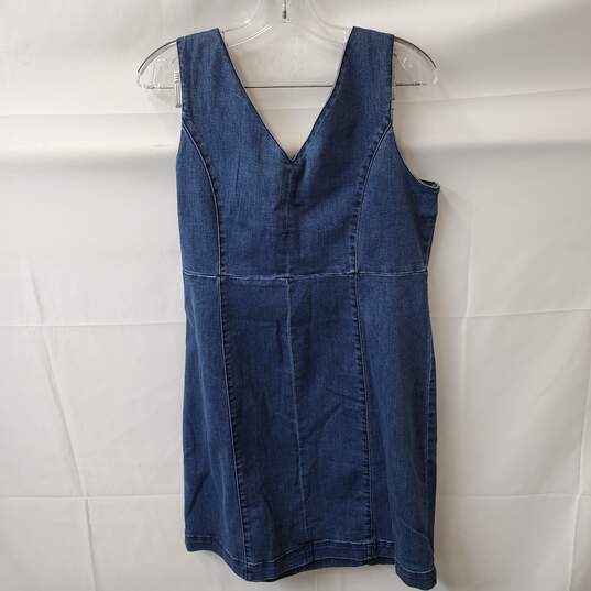 Women's Blue Denim International Concepts V-Neck Midi Dress Size 12 image number 6