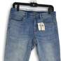 NWT Womens Blue Denim Medium Wash 5-Pocket Design Skinny Jeans Size 6 image number 3