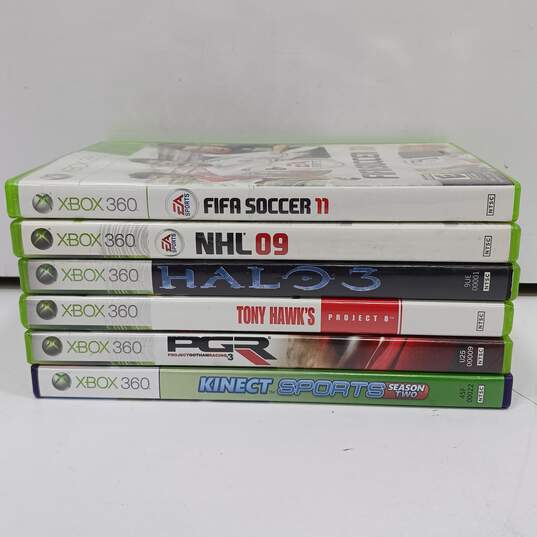 Bundle of 6 Xbox 360 Video Games (1 Kinect Game) image number 6