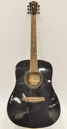 Ibanez Brand V200S-BK-2Y-02 Model Acoustic Guitar w/ Soft Gig Bag