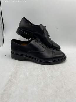 Santoni Black Mens Shoes Size 9.5 alternative image