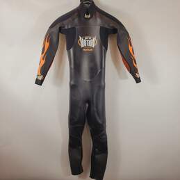 Pro Motion Men Black Orange Wet Suit S