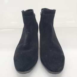 Blondo Valli Suede Waterproof Ankle Boots Booties Black Womens  Size 8.5M alternative image