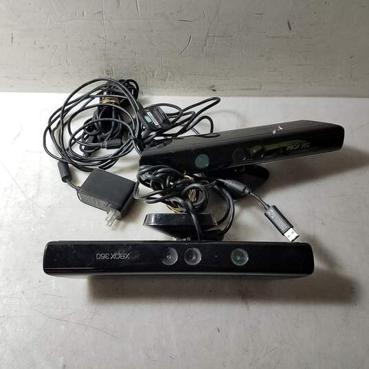 Lot of Two Untested Microsoft Kinect Sensor for Xbox 360 image number 2