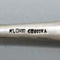 Kluhe 800 Silver 8.5inch Geometric Handle Spoon 46.2g image number 6