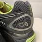 Green And Grey The North Face Running Shoes Size:10.5 image number 9
