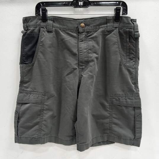 Carhartt Men's Gray Cargo Shorts Size 36 image number 1