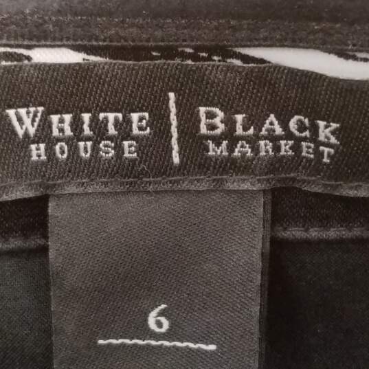 White House Black Market Women Dress Black S image number 3