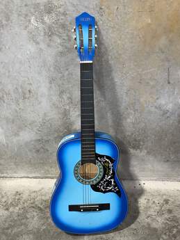 Valley Blue 6 String Beginner Right Handed Acoustic Guitar W-0527742-A