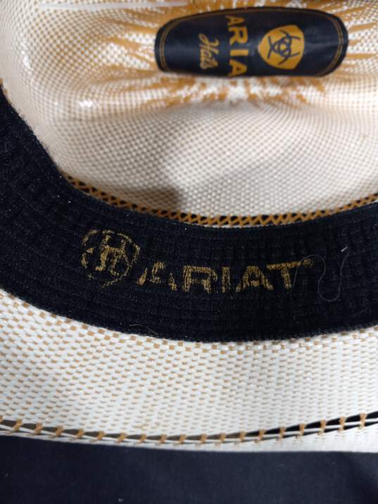 Ariat Western Style Straw Hat image number 6
