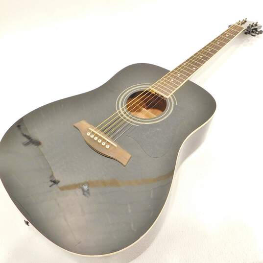 Ibanez Brand V200S-BK-2Y-02 Model Acoustic Guitar w/ Soft Gig Bag image number 2