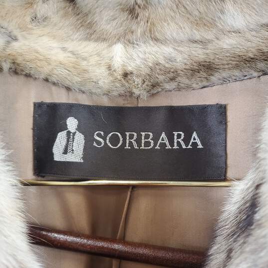 Sorbara Women's Animal Fur Coat SZ L/XL image number 5