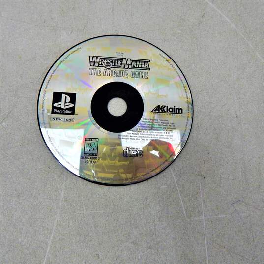 WWF Wrestlemania The Arcade Game Sony PlayStation PS1 Loose image number 3