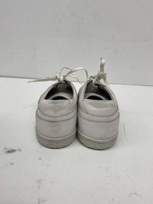 Sergio Rossi White Sneaker Casual Shoe Women 6.5 image number 5