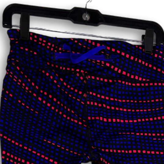 Womens Multicolor Fly-By Printed Elastic Waist Capri Leggings Size Medium image number 4