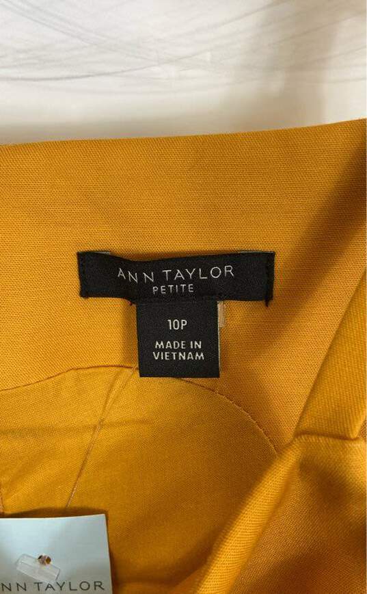 Ann Taylor Orange Casual Dress - Size Medium image number 2