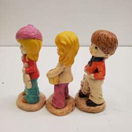 Vintage 1970's  Littl-Ones  3 Handcrafted Ceramic Figurines alternative image