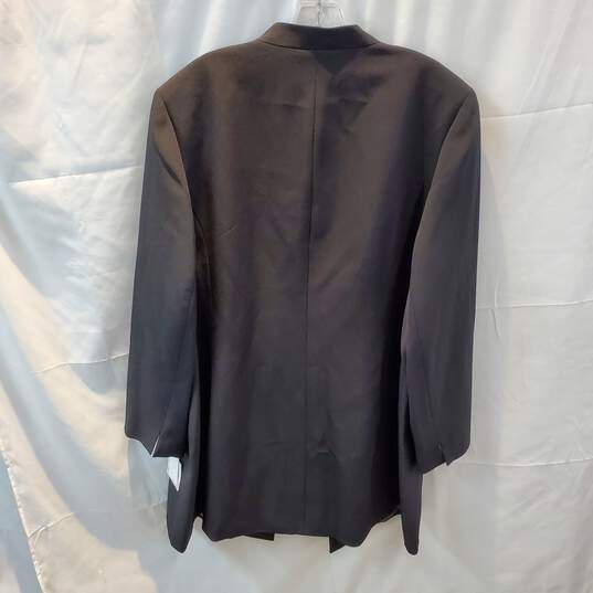 Kasper Black Long Sleeve Jacket Top Women's Size 22W NWT image number 2