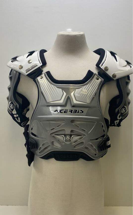 Acerbis Silver Plastic Protector Vest Sz. S/M image number 1