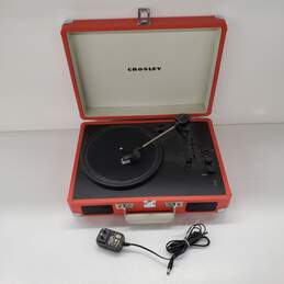 Crosley CR8005D-OR Orange Record Player