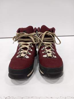 Timberland Women's Burgundy Boots Size 7 alternative image