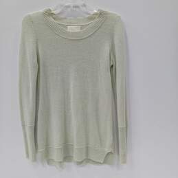 Women's Pale Green Cashmere Sweater Size Small