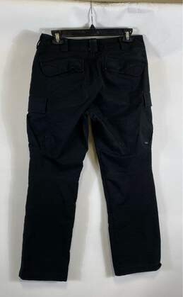 5.11 Tactical Womens Black Flat Front Pockets Straight Leg Cargo Pants Size 8 alternative image