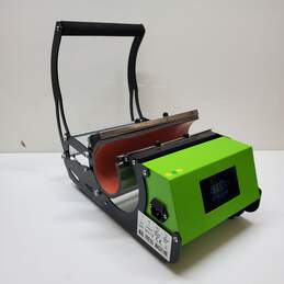 Waffles Heat Press Cup Heat Press Machine for Sublimation Tumbler, Heat Press Mug Printer Untested